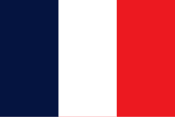 image represents the flag of France