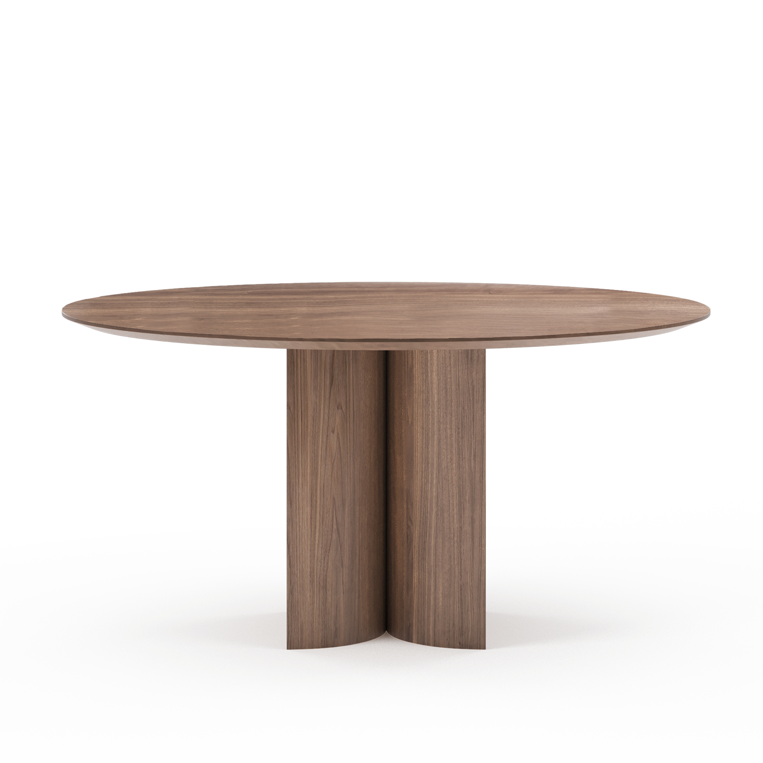 Mesa de jantar redonda Pluma